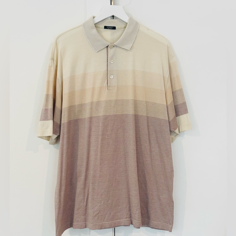 Marbas Italy cotton polo size XL